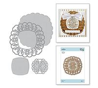 Shapeabilities - Set di fustelle rotonde, 13 x 13 cm, colore: Argento