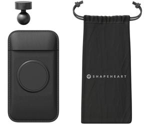 Shapeheart Ball Bundle Supporto magnetico per smartphone per adattatore sferico universale, nero, taglia M per maschi
