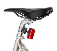 SHAPEHEART innovazione francese, l'unica luce magnetica panoramica. Lampada da bicicletta antifurto e ricaricabile USBC, illuminazione da bicicletta 100 lumen, 6 modalità e +20 ore di autonomia. Fuoco