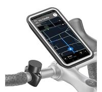 SHAPEHEART Innovazione francese, Porta cellulare bici PRO con tasca magnetica staccabile , Porta telefono bici impermeabile , Supporto cellulare bici per manubrio