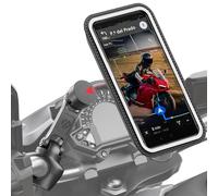 Shapeheart Motorcycle Bundle Pro Boost Supporto magnetico per smartphone per manubrio moto, nero, taglia XL