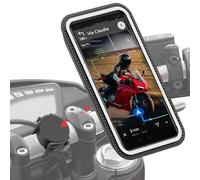 Shapeheart - porta cellulare moto antivibrazione, magnetico e tattile. Fino a 250 km/h. Porta telefono moto impermeabile. Rotazione di 360. Supporto telefono moto per manubrio