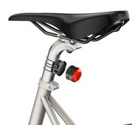SHAPEHEART Light_Mini_Red Luce per bicicletta Adulto Unisex, Nero, Singolo