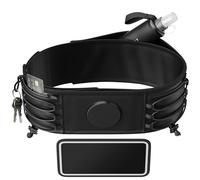 SHAPEHEART Running Belt - Unisex - Nero - Taglia XL- modello 2024
