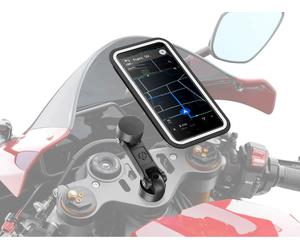 Shapeheart Moto Stem Boost Bundle, supporto/cover per smartphone XXL male Nero