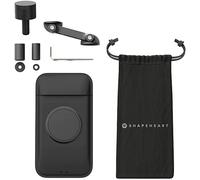 Shapeheart Motorcycle Bundle Boost Supporto magnetico per smartphone per manubrio attacco moto, nero, taglia M