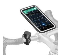 SHAPEHEART Innovazione francese, Porta cellulare bici PRO con tasca magnetica staccabile , Porta telefono bici impermeabile , Supporto cellulare bici per manubrio