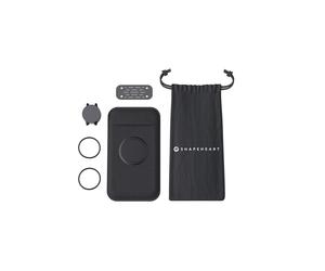 Shapeheart Porta smartphone manubrio magnetico pacchetto moto, nero, taglia M per maschi