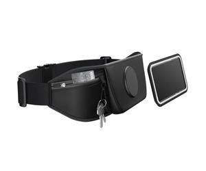 SHAPEHEART Running Belt - Unisex - Nero - Taglia XL- modello 2026
