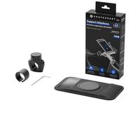 SHAPEHEART Innovazione francese, Porta cellulare bici PRO con tasca magnetica staccabile , Porta telefono bici impermeabile , Supporto cellulare bici per manubrio