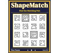 ShapeMatch: Find the Matching Pair - A Visual Puzzle Book for Observant Minds, Issue #14