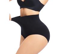 SHAPEMAX Pancera Contenitiva Donna Panciera Snellente Guaina a Vita Alta Mutande Contenitive Senza Cuciture Modellante Pancia Piatta Post Parto e Solleva Glutei Nero S