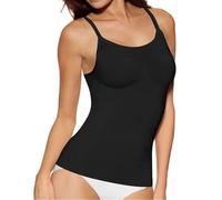 Shapermint - Canottiera snellente a compressione, da donna, modellante, canottiera a compressione, con spalline regolabili, Nero , S