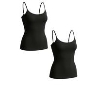 SHAPERMINT Top da Donna - Canottiera Modellante con Scollo Rotondo per Donne, Intimo Modellante Controllo Pancia, Canottiere Tank Top per Donne, Large