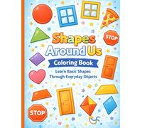 Shapes Around Us Coloring Book for Kids