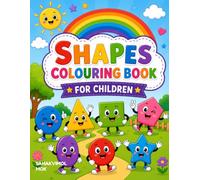 SHAPES Colouring Book For Children