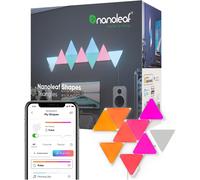 Shapes Triangle Starter Kit, 9 Triangoli Luminosi LED RGBW Smart - Applique Da P