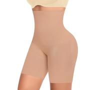 Shapewear Guaina Contenitiva Donna Pancia Piatta Guaina Modellante Snellente Pantaloncini Mutande Contenitive Intimo Modellante Slip Contenitivo Vita Alta Senza Cuciture Invisibile (#1 Taupe,XXL)
