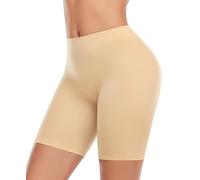 Shapewear Guaina Contenitiva Donna Pancia Piatta Guaina Modellante Snellente Pantaloncini Mutande Contenitive Intimo Modellante Slip Contenitivo Vita Alta Senza Cuciture Dimagrante (#221 Beige,L)