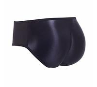 Shapewear Imbottito per Sollevatore 'Anca da Donna Migliora Le Mutandine Contenitive Glutei a Vita Bassa Mutandine da Culo Shapewear da Donna Slip Donna Cotone Elasticizzato Vita Media (Black, XL)