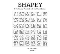 SHAPEY: A Matching Puzzle Book for Quiet Focus