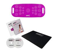 Shaping Board® Balance Board con challenge di 28 giorni inclusa, guida passo per passo per il benessere corporeo - Balance Board con speciale tappetino e due DVD - Viola