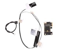 SHAPOKY M.2 Adattatore Wifi M2 NGFF Chiave a E A Pci PCI-E 1X NGFF Supporto 2230 Scheda di Rete Wireless per AX200 9260AC 8265AC