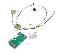 SHAPOKY PCI a Mini PCI Card Adapter Wireless Network Ethernet LAN Mini PCI-E Riser PC a Laptop Scheda di rete