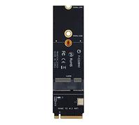 SHAPOKY Wireless M.2 E Chiave Slot per M.2 M Chiave Wifi Bluetooth Adattatore per AX200 9260 Bcm94352Z Scheda NVMe PCI SSD Port