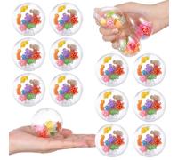 Shappy 12 pezzi tartaruga perline acriliche giocattolo sensoriale 6,9 cm | Giocattolo sensoriale per adulti Sollievo, Regali di squadra Bomboniere, Perline sensoriali Bulk, Squeeze ASMR Rabbia