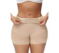 SHAPSHE Mutandine Modellante per Il Sollevamento dei Glutei per Le Donne Che controllano la Pancia e modellano Il Corpo, più Sottili, Beige, Small