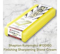 Shapton Kuromaku #12000 pietra per affilare finitura crema Whetstone ceramica...
