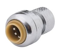 Shar kbite U352 3lfa Stop Valve Connector, 1/4 di 9/16-inch-24 unef Thread by 3/8-inch by Shar kbite