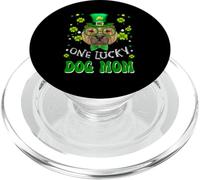 Shar Pei One Lucky Dog Mom Funny Dogs Lover St Patricks Day PopSockets PopGrip per MagSafe