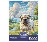 Shar Pei Puzzle 1000 Pezzi Fun Per Adulti E Bambini Dai 12 Anni, Pacchetto Di Alta Qualità Con Sfide Extra Divertenti, Regalo Creativo Per Il Relax Per Uomini E Donne 38x26cm/1000pcs
