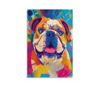 Shar Pei Quadro Su Tela Canvas Stampe Da Parete Decorazioni Da Parete Pittura Su Tela Stampa Su Tela Pittura Poster Da Parete Di Arte Per Soggiorno Camera Da Letto Corridoio Bar 20x30inch(50x75cm)