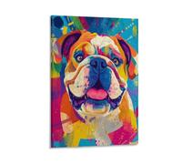 Shar Pei Quadro Su Tela Canvas Stampe Da Parete Decorazioni Da Parete Quadri Su Tela Stampa Su Tela Pittura Poster Da Parete Di Arte Per Soggiorno Camera Da Letto Corridoio Bar 16x24inch(40x60cm)