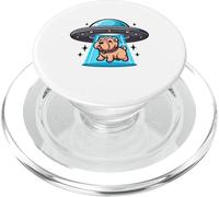 Shar Pei UFO Divertente Cane Extraterrestre PopSockets PopGrip per MagSafe