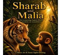 Sharab und Malia: Eine zweisprachige Englisch-Deutsch Geschichte mit Ausmalbildern