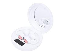 Sharainn Auricolari a Clip, Cuffie Aperte, Auricolari Wireless Bluetooth 6.0 con Specchio per il Trucco, Display LED, Comfort per Tutto il Giorno, Ideali per Donne, Sport, Allenamenti
