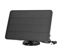 Sharainn Caricatore del Pannello Solare, Caricabatterie a Energia Solare da 10 W, Caricatore Solare Portatile IP65 IP65 con Alta Efficienza di Conversione per il Campeggio Esterno Ed (Csp4w-dc-b)