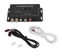 Sharainn Modulatore TM70 UHF TV Link, convertitore da AV a RF con visualizzazione Canale Compatibile con decoder e Altre sorgenti A/V Extender IR