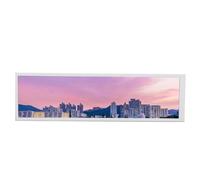Sharainn Monitor Temp Computer da 8,8 Pollici-Display Touchscreen Portatile 480x1920 Mini Monitor Touch a 5 Punti per Custodia per PC, Temperatura GPU, Spettro della Musica Fai da Te