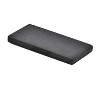 Sharainn Pietra per Test dell'oro, 1 Pezzo 3inx1.5in / 3.9inx2in Touchstone Pietra per Test Nera, per testare L'Oro per testare Gioielli(Small)