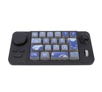Sharainn Tastierino Meccanico Programmabile Macro a 19 Tasti, Retroilluminato a LED RGB Wireless Bluetooth 2,4 GHz USB C Cablato, con Manopola Joystick, Tasti Sostituibili a Caldo, per