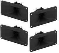 SHARD-LAB 4 PEZZI TWEETER PIEZO ELETTRICI TROMBA ACUTI PER CASSE ACUSTICHE ** 14,5 X 6,7 CM CADAUNO