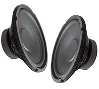 SHARD-LAB Coppia woofer 20 cm 8 Ohm 8" pollici ** 140w x 2 ** altoparlanti 200mm 21 cm 210mm SOSPENSIONE MORBIDA ricambi casse acustiche attive o passive