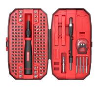 Sharden - Set di cacciaviti di precisione 153 in 1 con custodia, kit magnetico per laptop, iPhone, cellulare, MacBook, tablet, computer, PS5, PS4, Xbox, dispositivi elettronici, occhiali e orologi