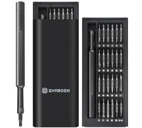 Sharden - Set di cacciaviti di precisione 49 in 1, piccoli cacciaviti, kit di riparazione magnetico per laptop, iPhone, telefono cellulare, PC, MacBook, tablet, computer, PS5, PS4, elettronica,