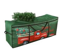 SHareconn Sacca per Albero di Natale, Borsa Oxford 600D Grande, Resistente e Impermeabile con Manici Rinforzati, Adatta per Alberi di Natale Artificiali Fino a 220 cm e Palline di Natale, Verde